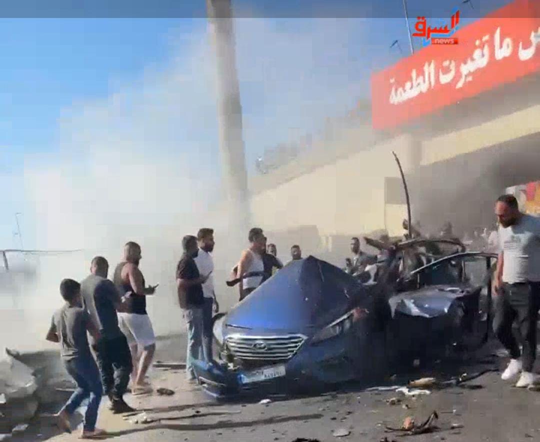 مسيرة إسرائيلية تستهد عضو فيلق القدس الايراني في لبنان على طريق خلدة