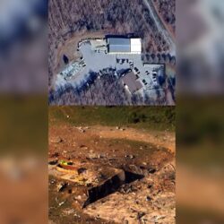 انفجار هائل يمحو منشأة تصنيع متفجرات عسكرية في أمريكا.. شاهد كيف اختفى المبنى في لحظات