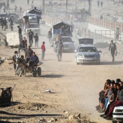 قوات أمن تابعة لحماس تعود إلى شوارع مدينة غزة