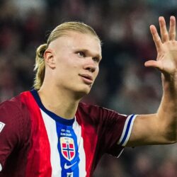 ما الرقم القياسي الذي حققه هالاند في مباراة النرويج وإسرائيل؟