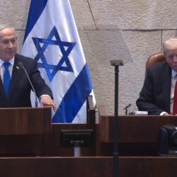 نتنياهو لترامب أمام الكنيسيت: أنت أعظم صديق لإسرائيل في البيت الأبيض