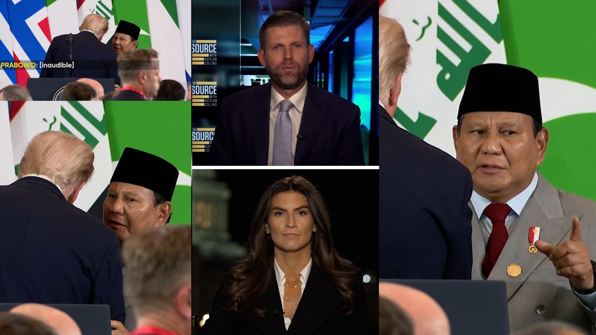 ميكروفون مفتوح يلتقط ما قاله رئيس إندونيسيا لترامب.. ونجل الرئيس يعلق لـCNN