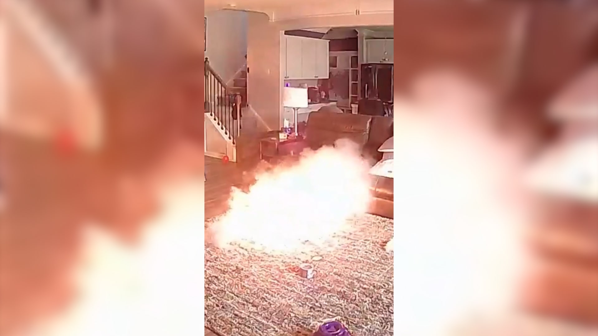 كلب يشعل حريقًا في منزل مالكه.. كاميرا مراقبة ترصد مشهدًا صادمًا