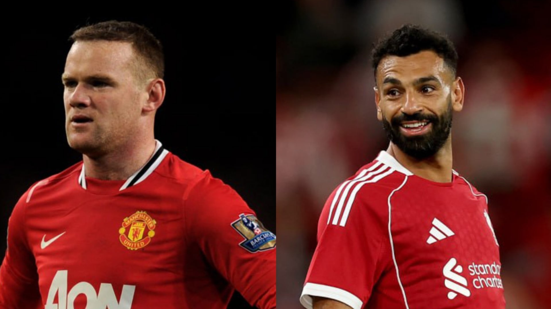 هذا ما يحتاجه صلاح أمام مانشستر يونايتد لتحطيم رقم قياسي باسم واين روني