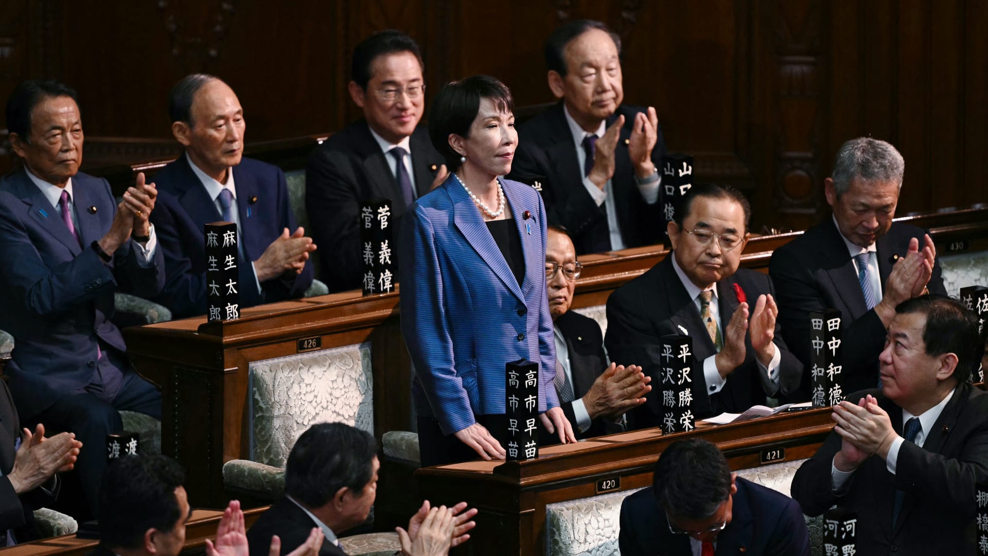 انتخاب ساناي تاكايتشي كأول سيدة لرئاسة الحكومة في تاريخ اليابان