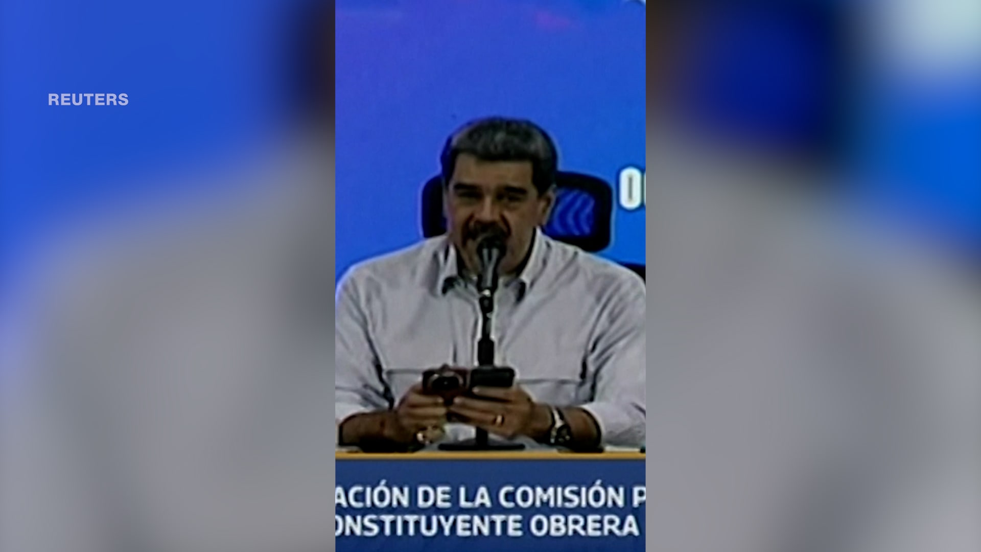 مادورو رئيس فنزويلا يتحدث بالإنجليزية ويوجه رسالة الى أمريكا.. شاهد ما قاله