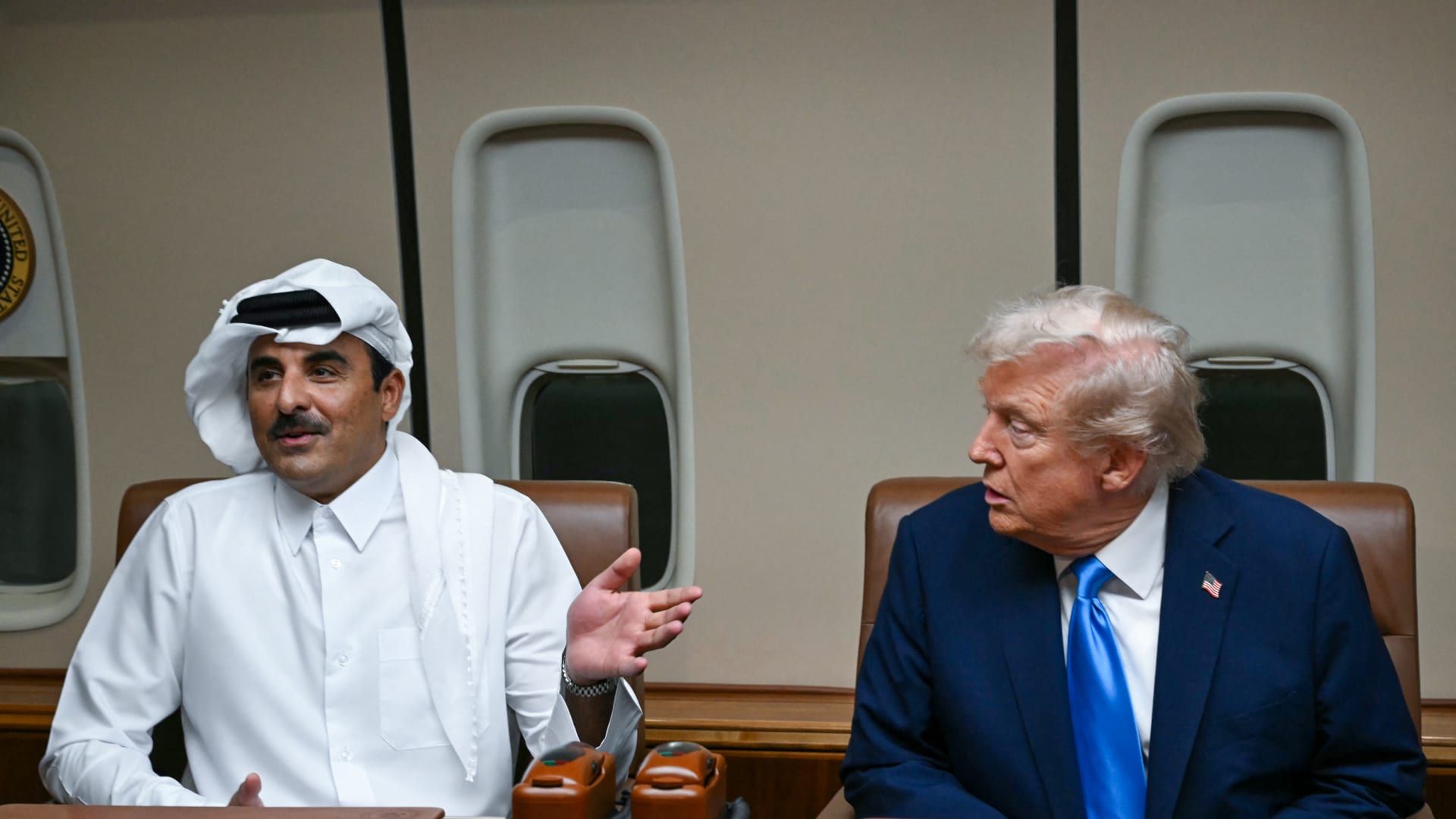 ترامب يكشف ما ناقشه مع أمير قطر.. ويرد على سؤال حول موعد انتشار "قوة غزة"