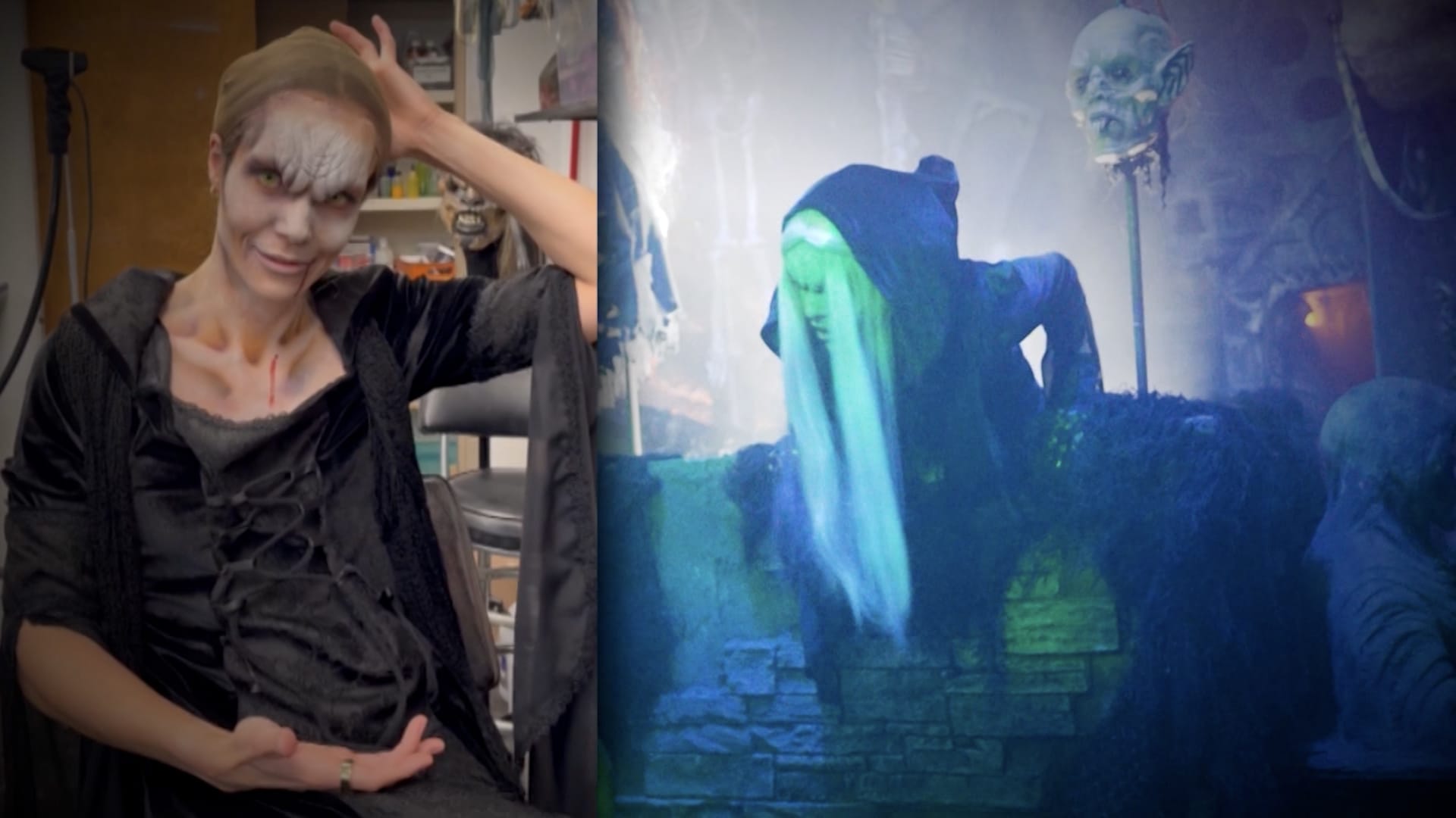 مراسلة CNN تتنكّر وتتخفى داخل أحد بيوت الرعب.. شاهد ما حدث