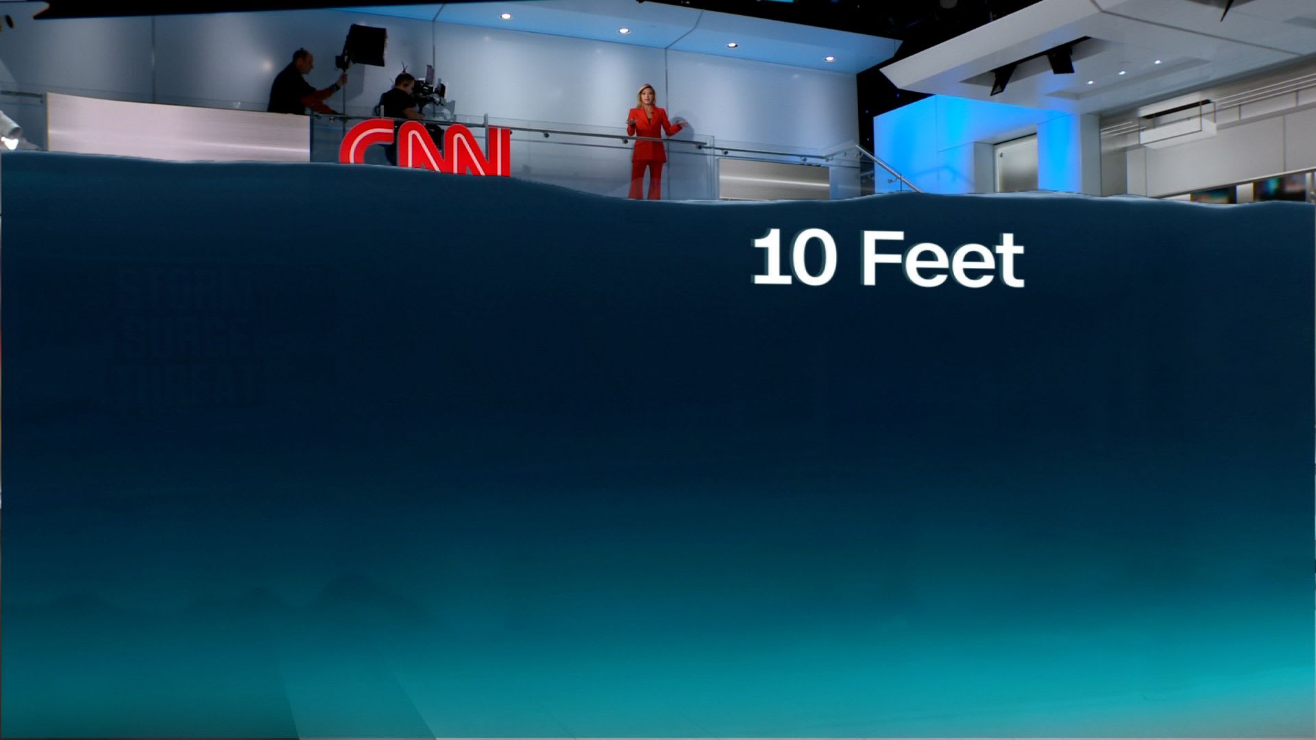 فيضان بارتفاع حافلة.. مشهد مرعب يظهر مستوى المياه التي قد تغمر جامايكا بسبب إعصار "ميليسا"