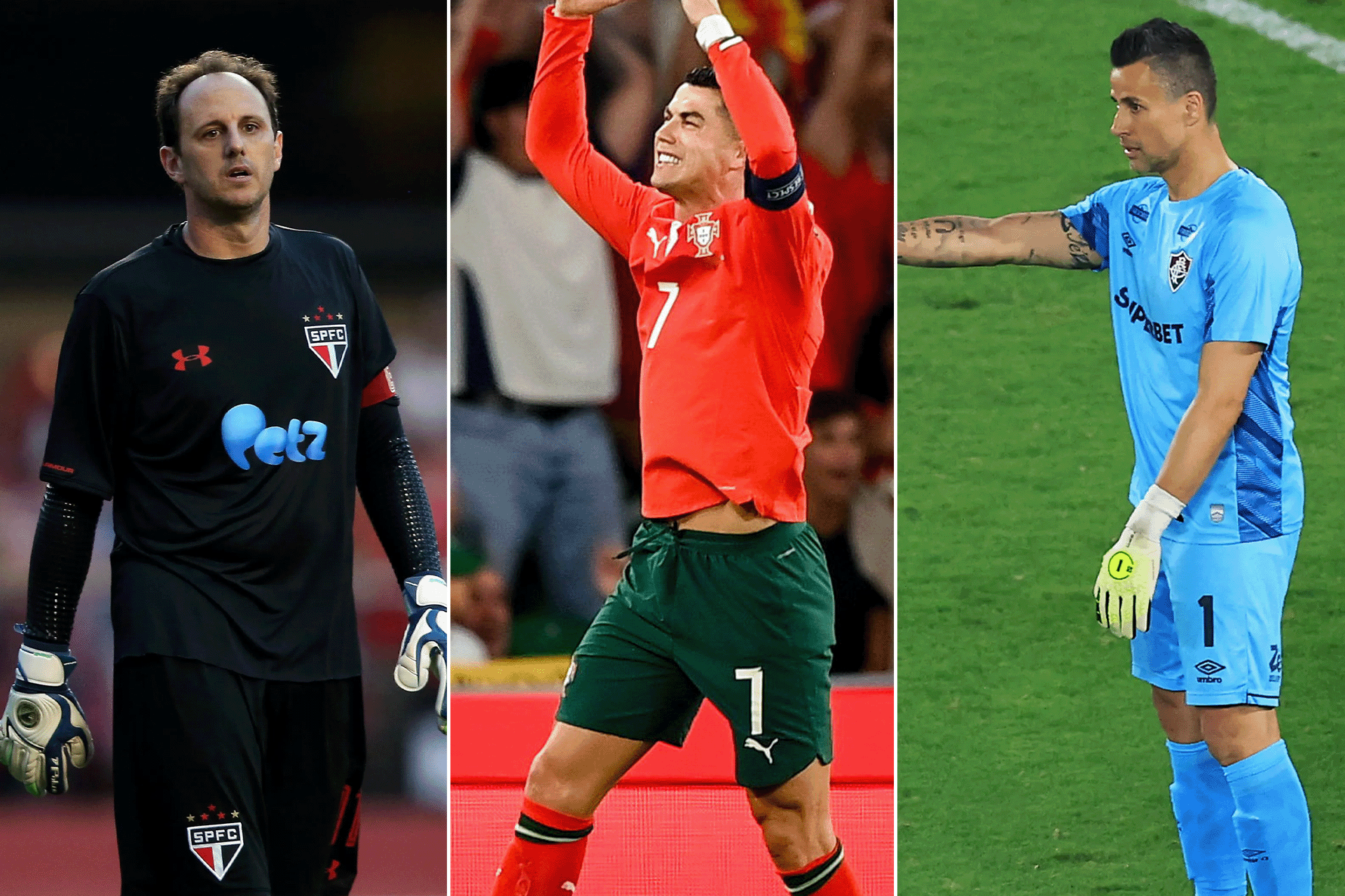 7 لاعبين خاضوا أكثر من 1200 مباراة بينهم رونالدو