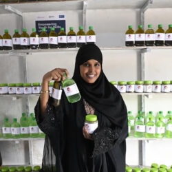 منتجات تجميل طبيعية تقود شابة إثيوبية للنجاح