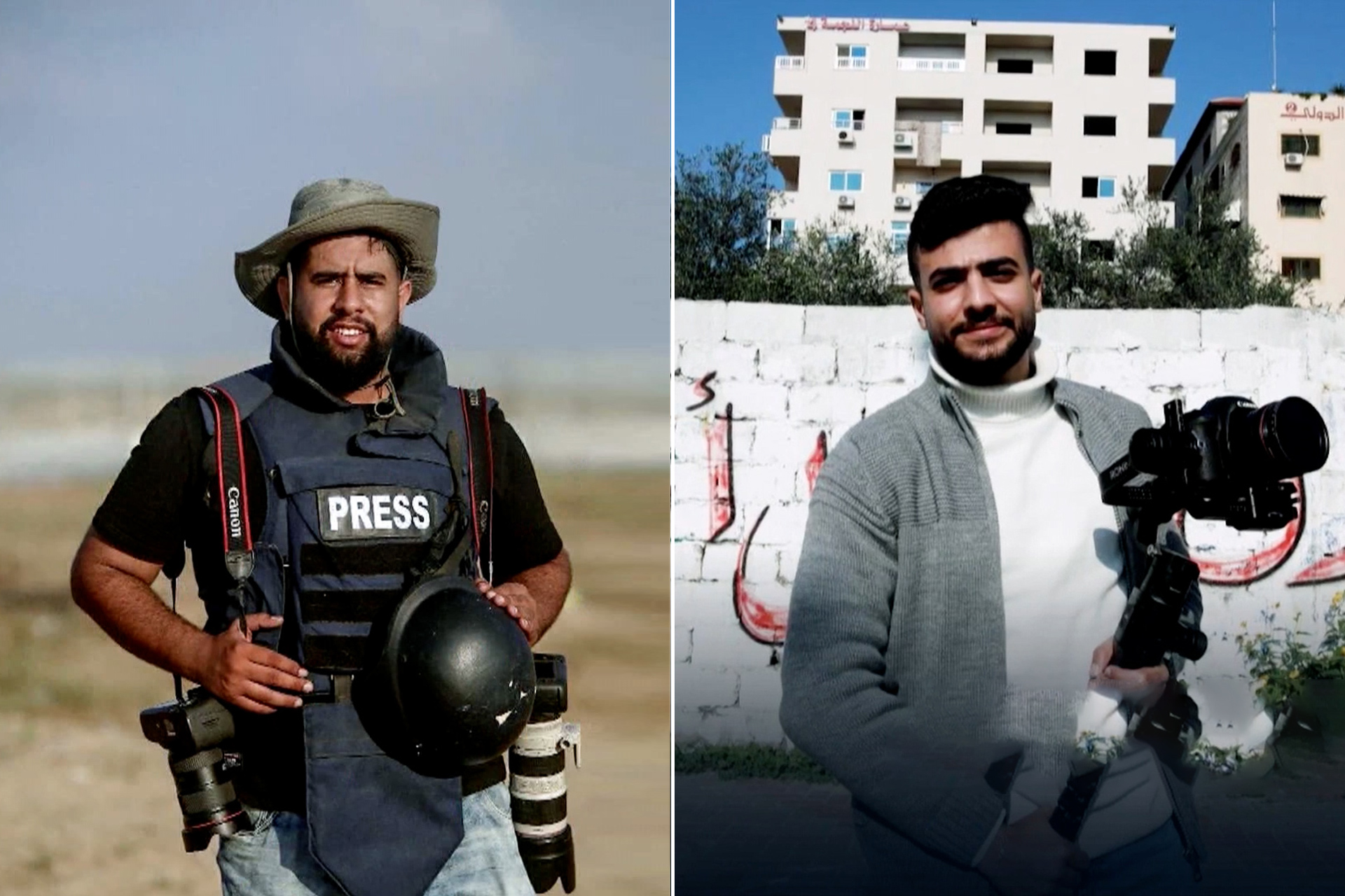 غموض يلف مصير صحفييْن فلسطينيين مفقودين منذ بدء حرب غزة