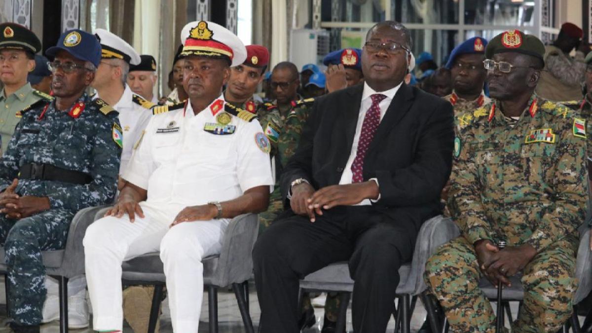 قوة شرق أفريقيا الاحتياطية تختتم تمرينا بحريا بجيبوتي