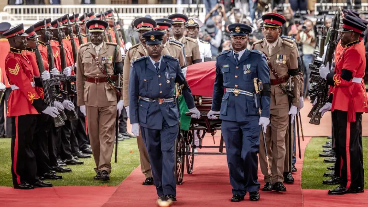 جنازة رسمية لأودينغا في كينيا وسط تدافع وإصابات
