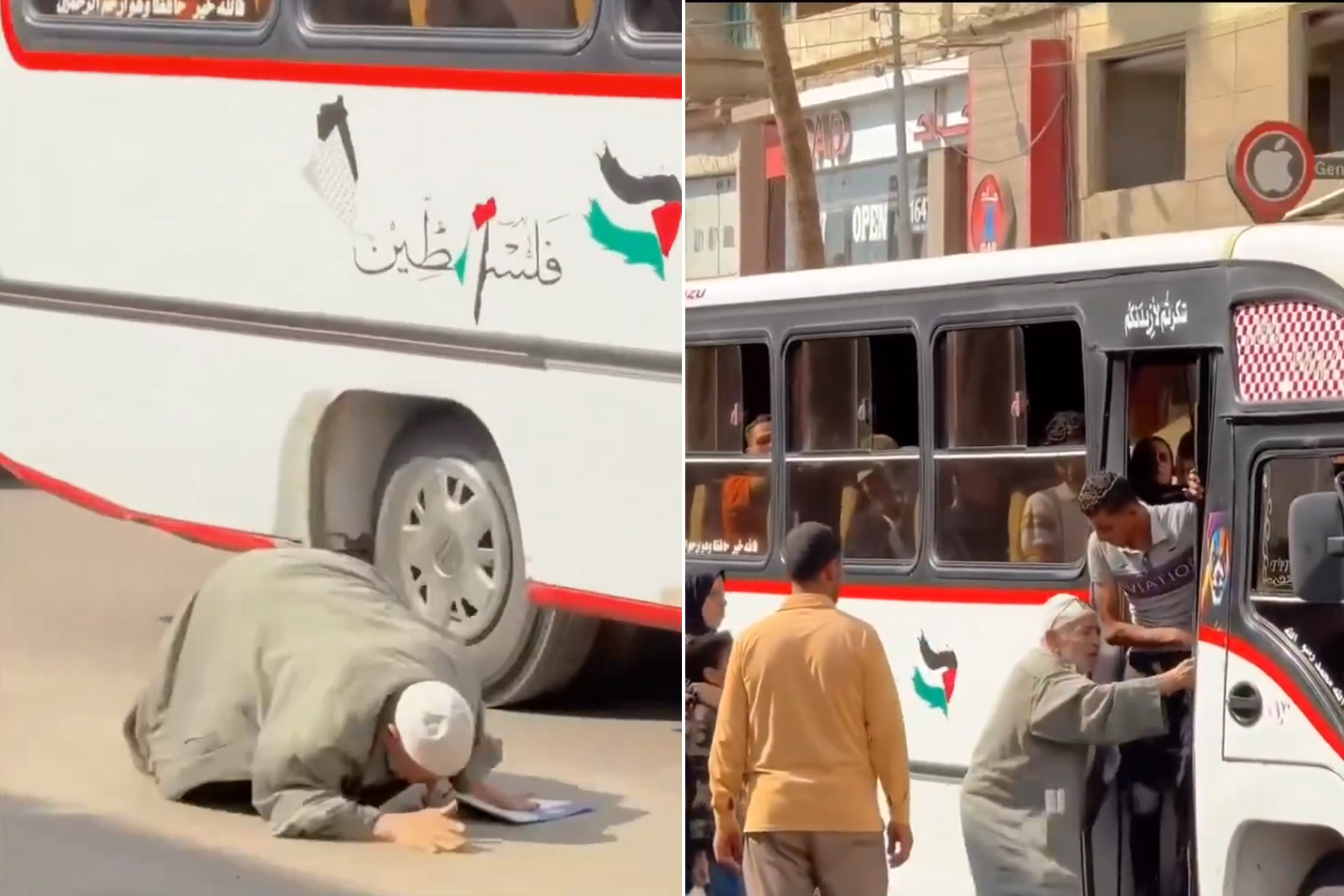 مصر: توقيف سائق وجاب تسببَا في سقوط مسن أثناء صعوده حافلة عامة