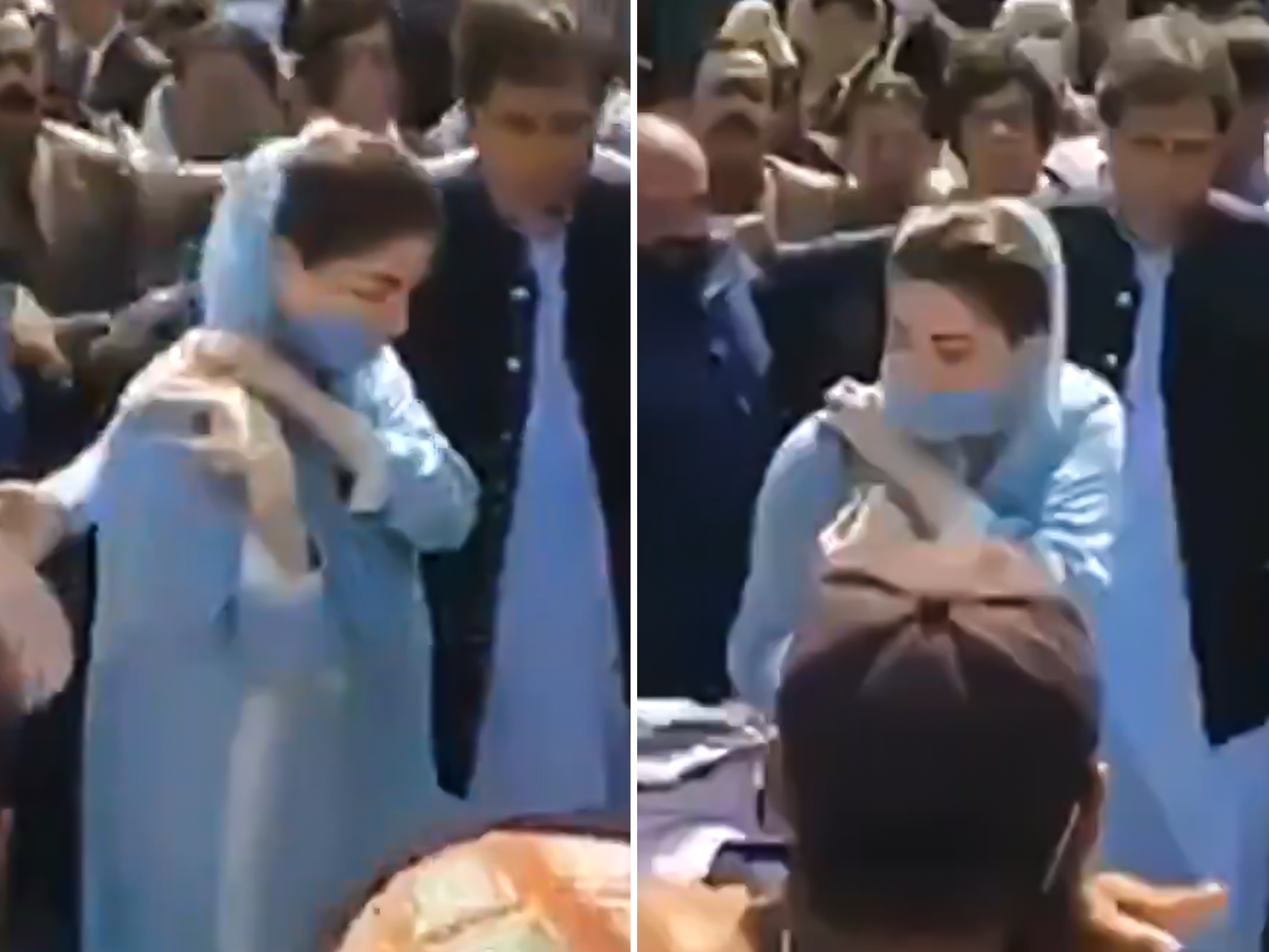 هل مزق باكستانيون ملابس رئيسة وزراء البنجاب؟