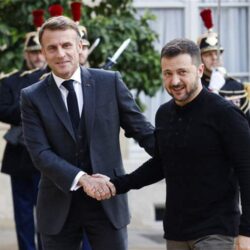 Zelensky asks for air defenses, missiles in Macron call