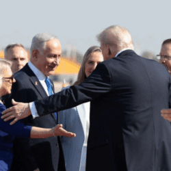 Donald Trump arrives in Israel as hostages return