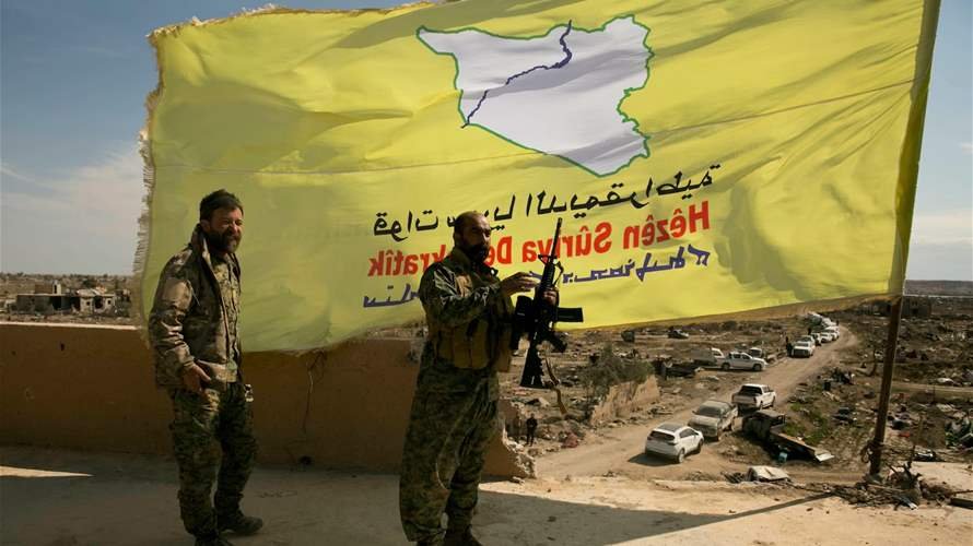 Syrian Kurdish leader tells AFP preliminary agreement reached to merge forces with Damascus 3 Doc T 884011 638959370192282132