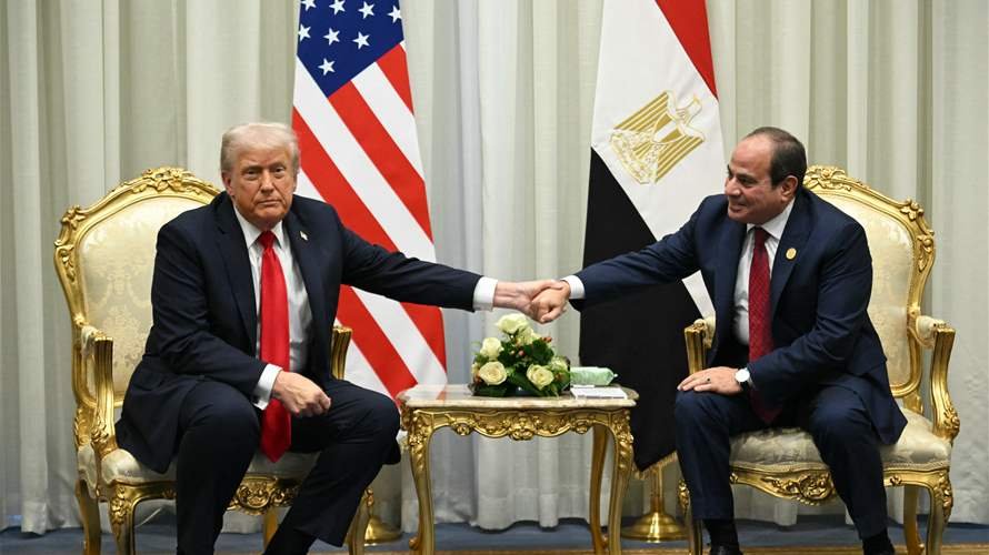 Trump hails Egypt's Sisi for 'very important role' in Hamas talks 3 Doc T 884186 638959664411504563
