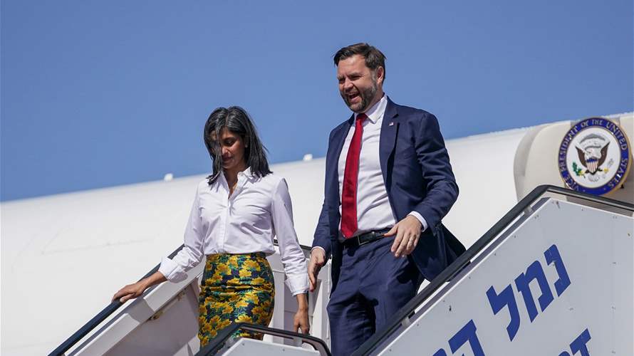US Vice President JD Vance arrives in Israel: Israeli foreign ministry