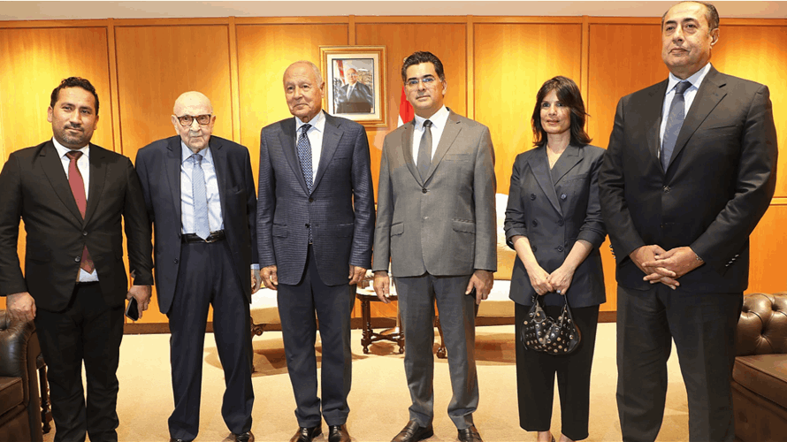 Arab League chief Ahmed Aboul Gheit arrives in Beirut to meet Lebanese officials