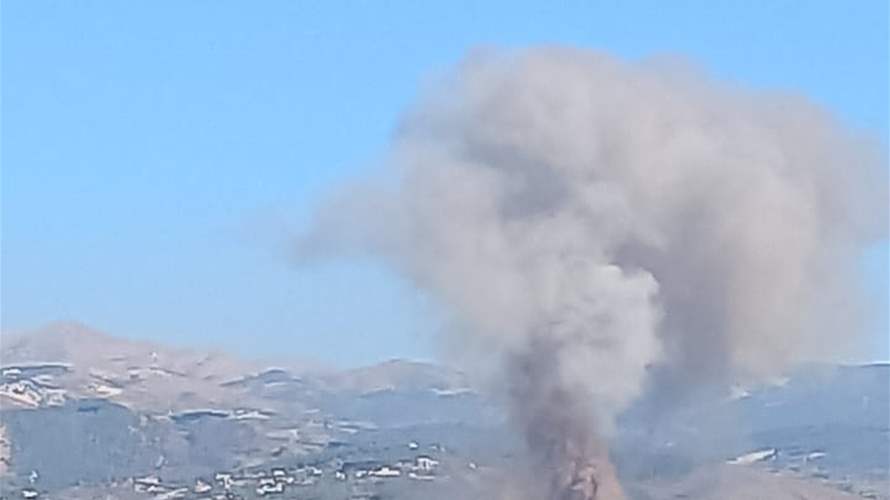 Israeli airstrikes hit Jarmaq and Mahmoudiyeh, South Lebanon (Video)