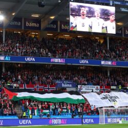 نرويجيون يدعمون غزة رياضيا في مواجهة إسرائيل والمنصات تتفاعل