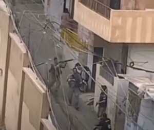 بالصور- مداهمة أمنية على أطراف مخيم البداوي