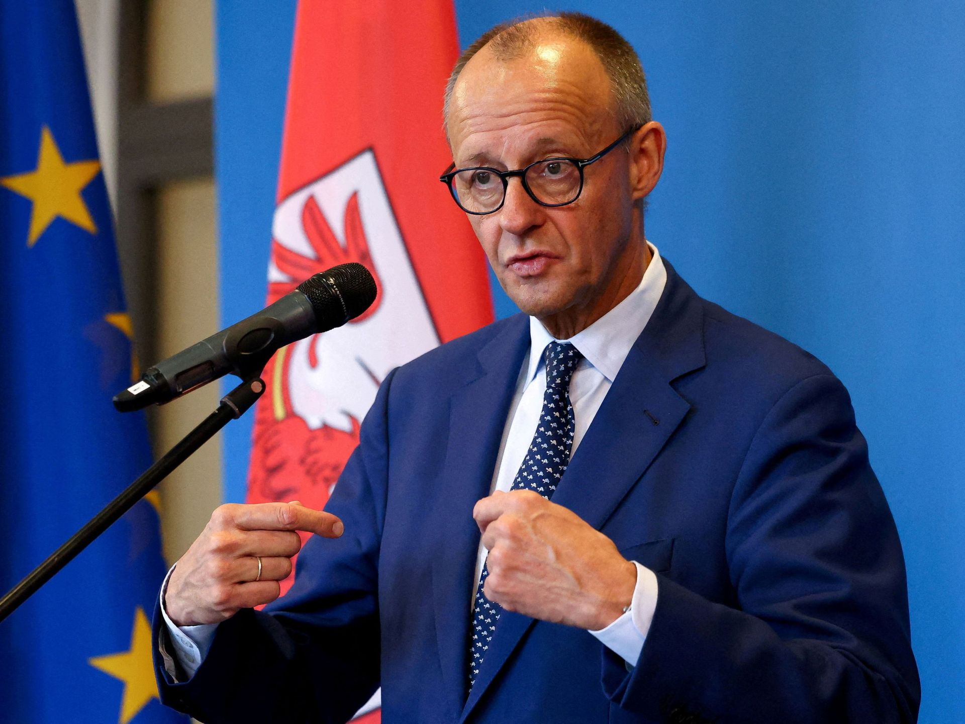 مستشار ألمانيا: بوتين يهدد أمن أوروبا وأدعو لدعم أوكرانيا بأموال روسيا المجمدة