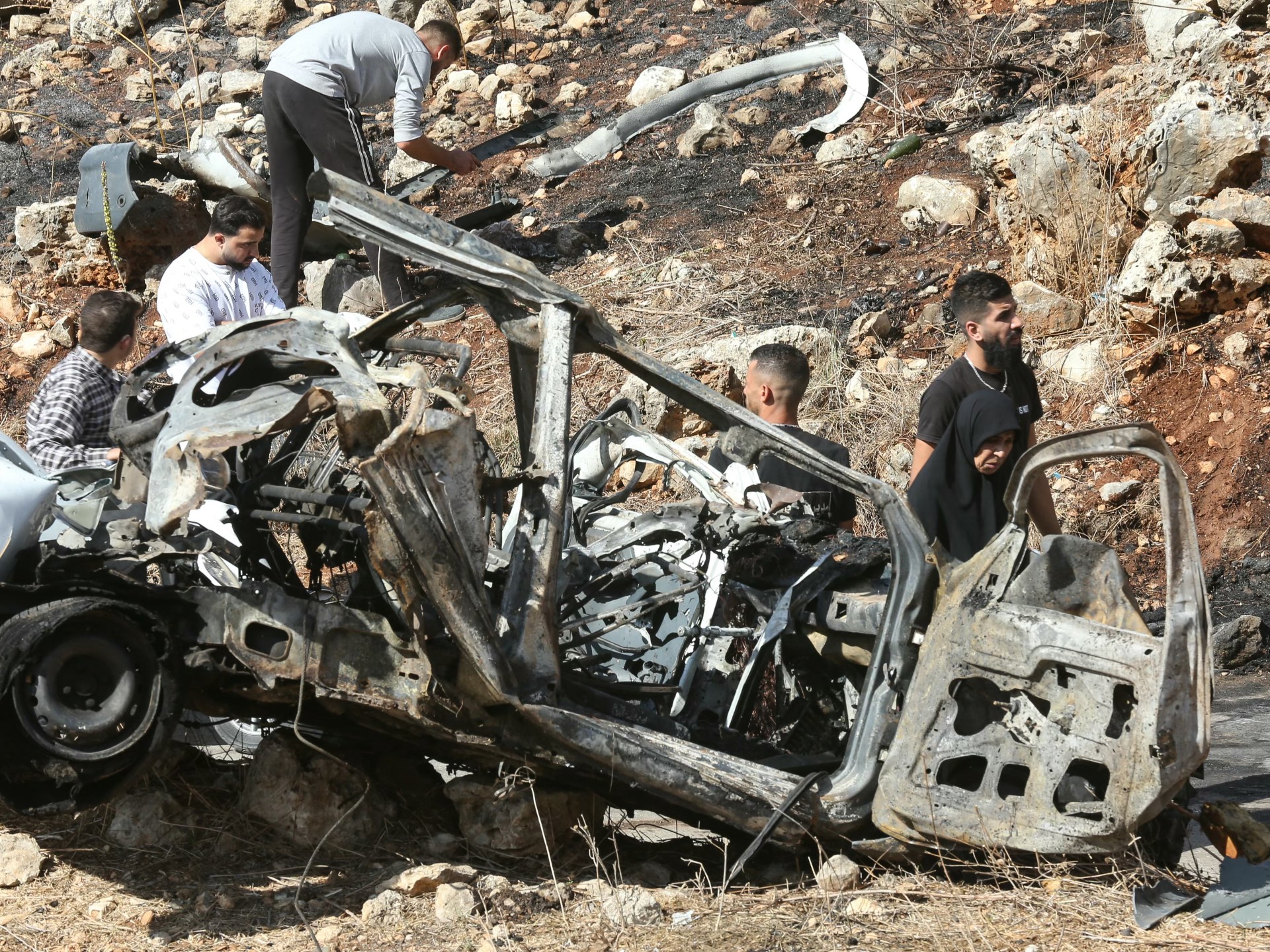 قتيل ومصاب في غارة إسرائيلية على سيارة جنوبي لبنان