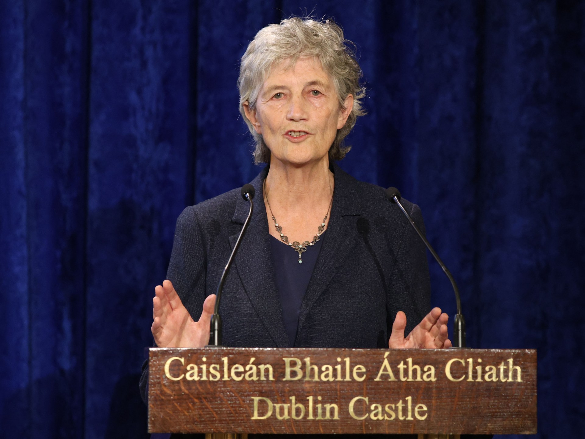 كاثرين كونولي.. رئيسة أيرلندا المدافعة عن فلسطين