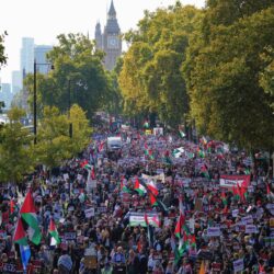 مظاهرات بأوروبا تطالب بمحاسبة إسرائيل ووقف تسليحها