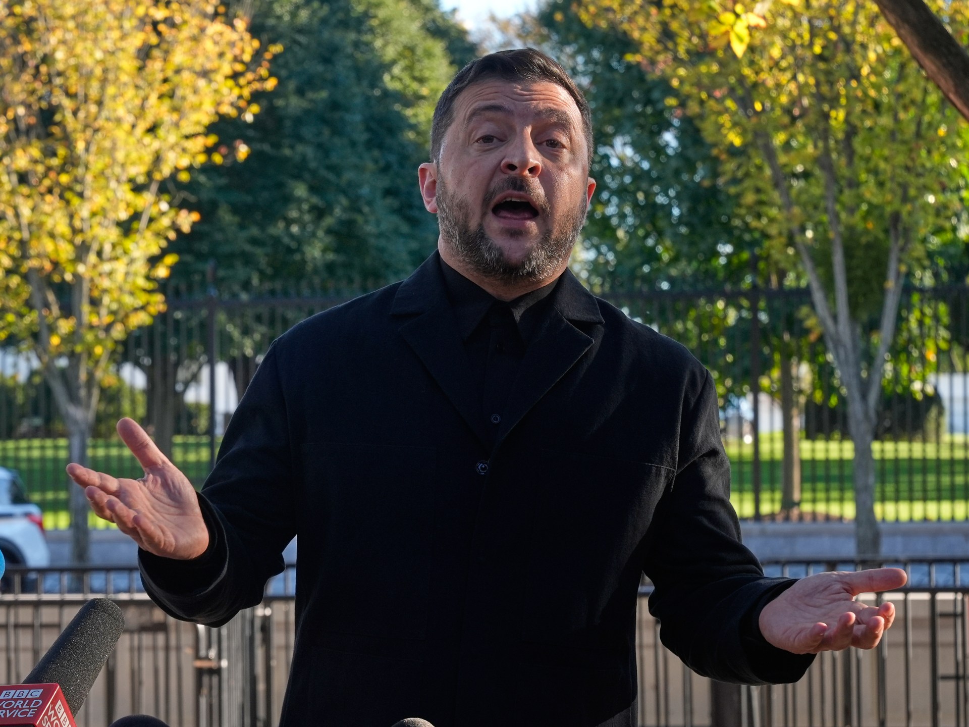 زيلينسكي يوجه طلبا لحلفائه بعد عودته من واشنطن