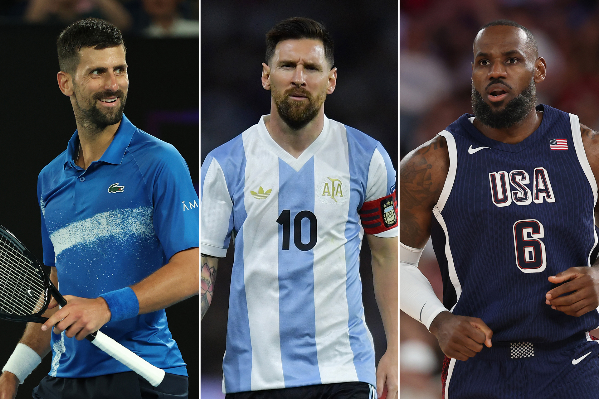 سرّ ميسي وليبرون جيمس وديوكوفيتش في تحدي عامل الزمن