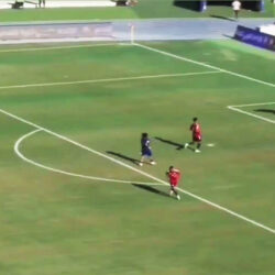 شاهد أغرب هدف في تاريخ تصفيات المونديال بمباراة ليبيا والرأس الأخضر