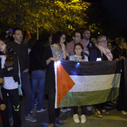 مظاهرة في العاصمة الإسبانية مدريد تطالب بمحاسبة إسرائيل