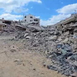 الجزيرة ترصد الدمار الكبير في مخيم الشاطئ بغزة