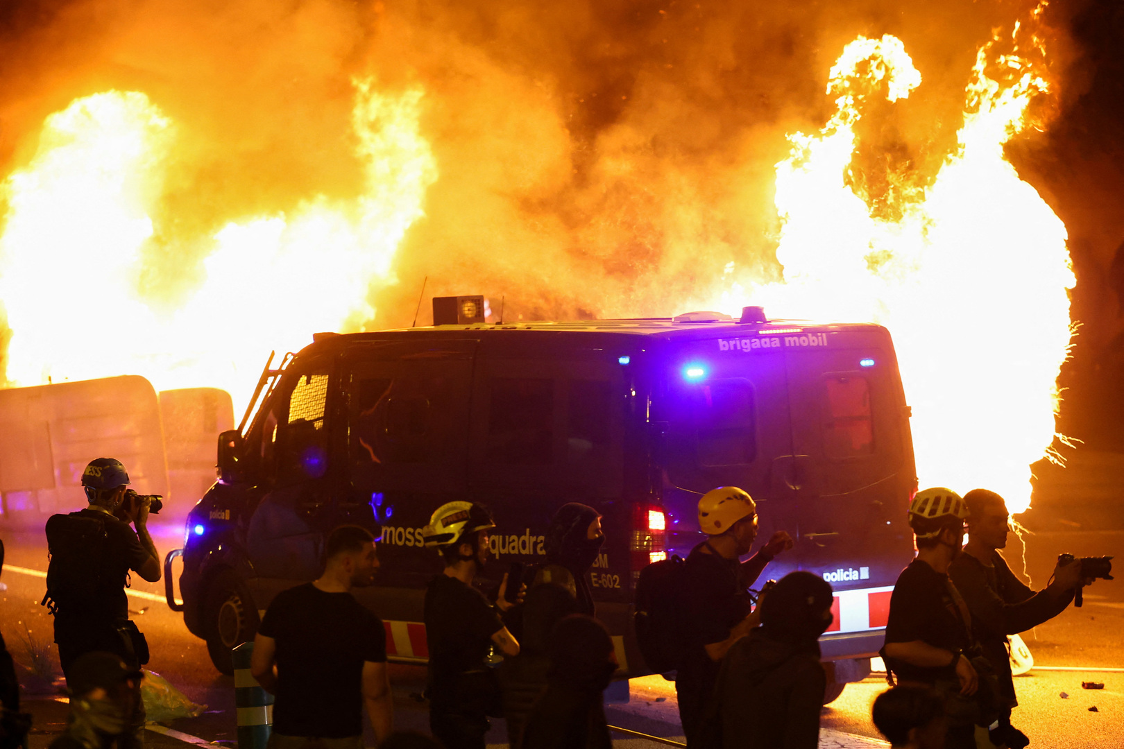 إسبانيا تشهد موجة جديدة من المظاهرات المتضامنة مع غزة