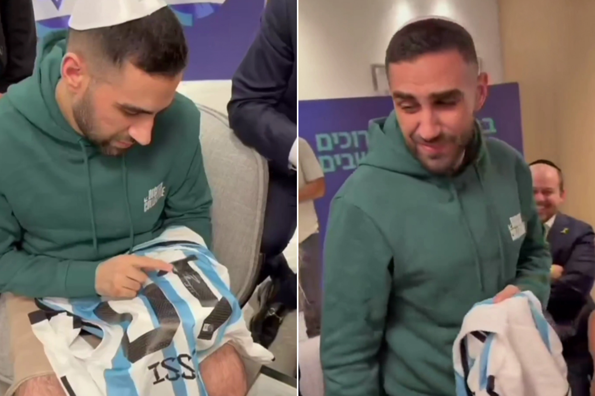 حقيقة إهداء ميسي قميصه لأسيرين إسرائيليين أُفرج عنهما من غزة