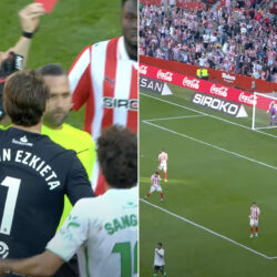 شاهد.. هدف في الثانية الأخيرة يتسبب بأزمة في إسبانيا