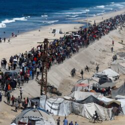 عاجل| حشود من النازحين تبدأ العودة إلى مدينة غزة وشمال القطاع