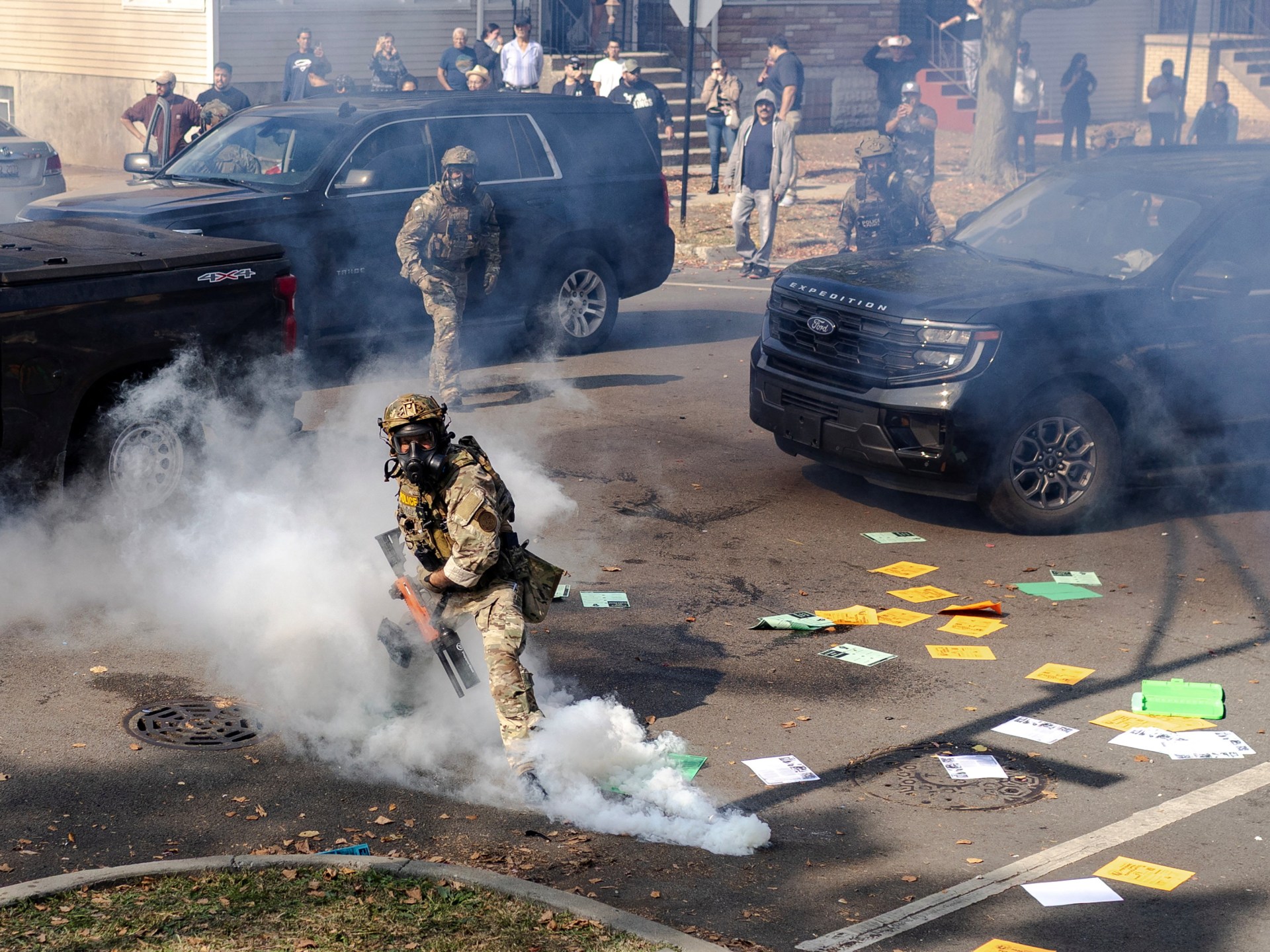 البيت الأبيض وترامب يروجان لفوضى في شيكاغو بمشاهد مضللة