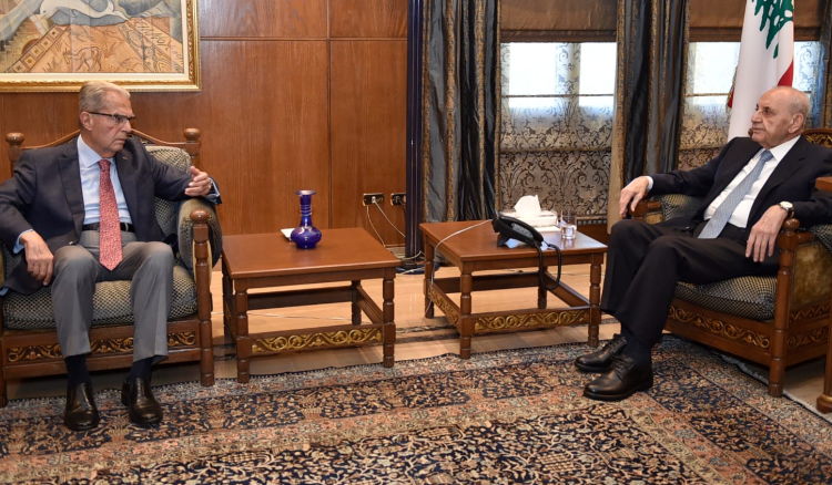 الخازن التقى بري: أي تأجيل للانتخابات يزيد الإنقسام