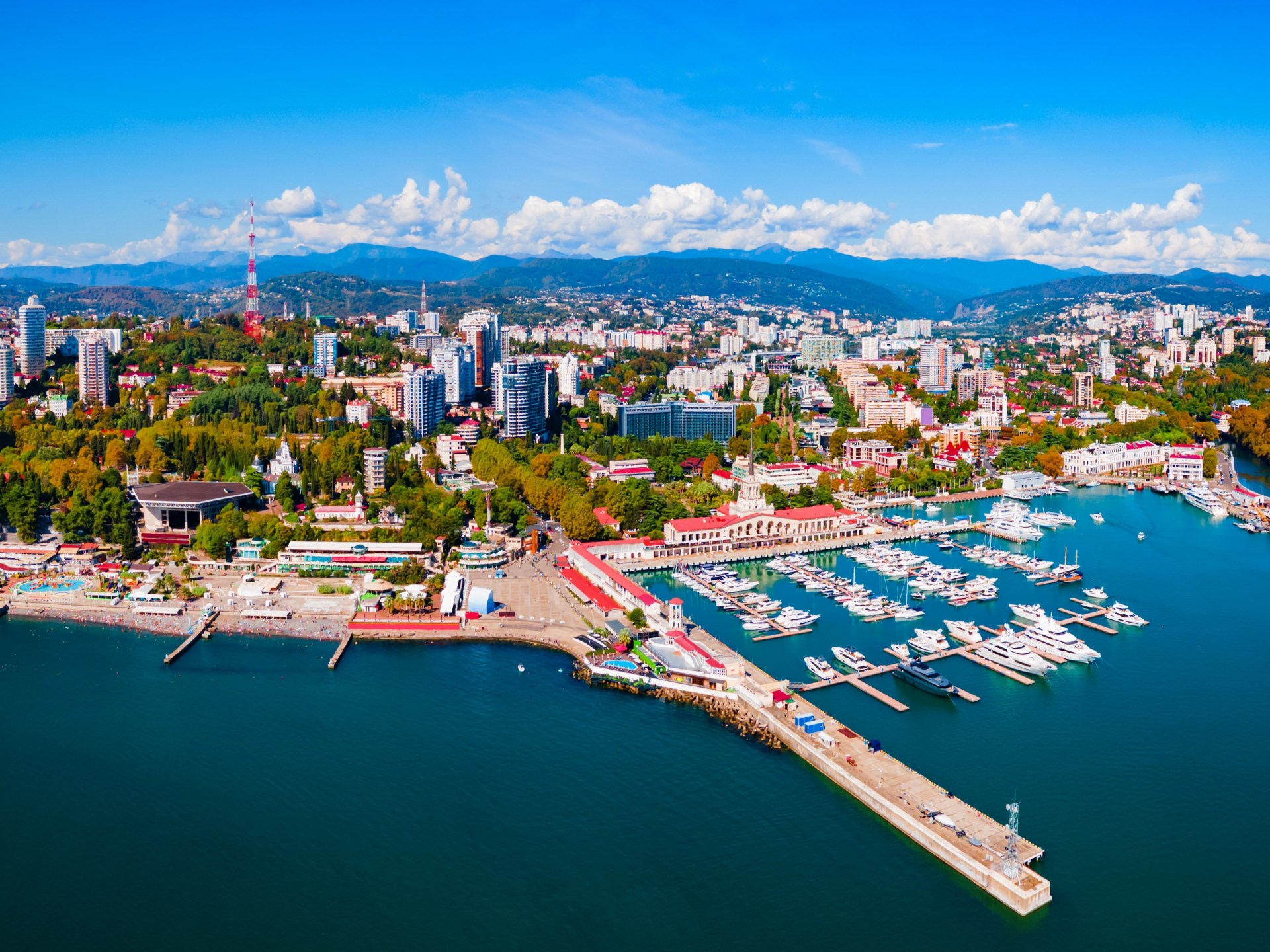 سوتشي.. الريفيرا الروسية على البحر الأسود