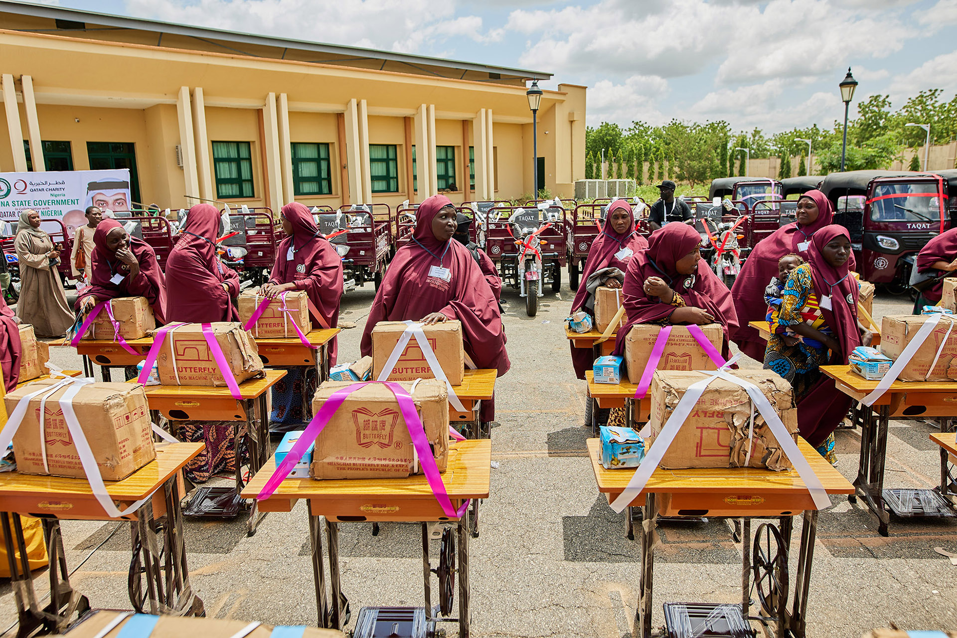 قطر الخيرية توفر مشاريع مدرة للدخل للفئات الهشة في نيجيريا