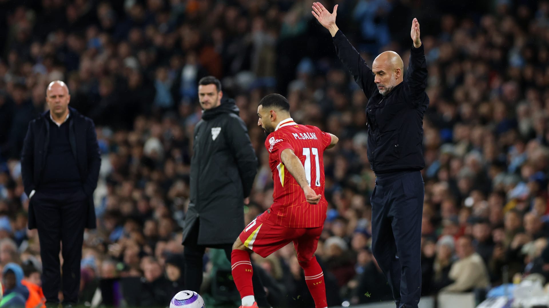 "كان كابوساً لنا".. غوارديولا يوضّح كيف تمكّن فريقه من إيقاف محمد صلاح