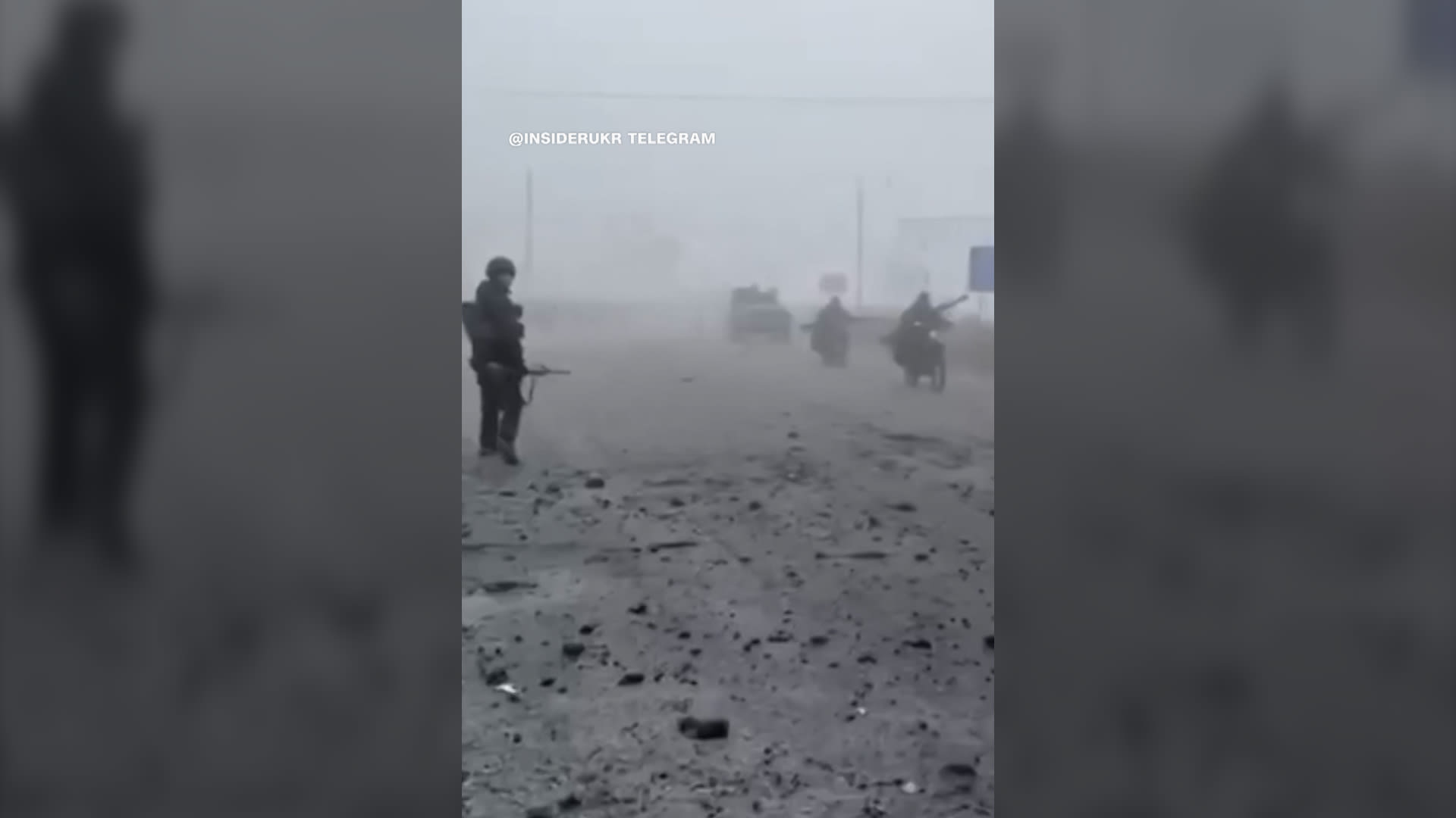 لقطات تُظهر اقتراب القوات الروسية من مدينة أوكرانية رئيسية