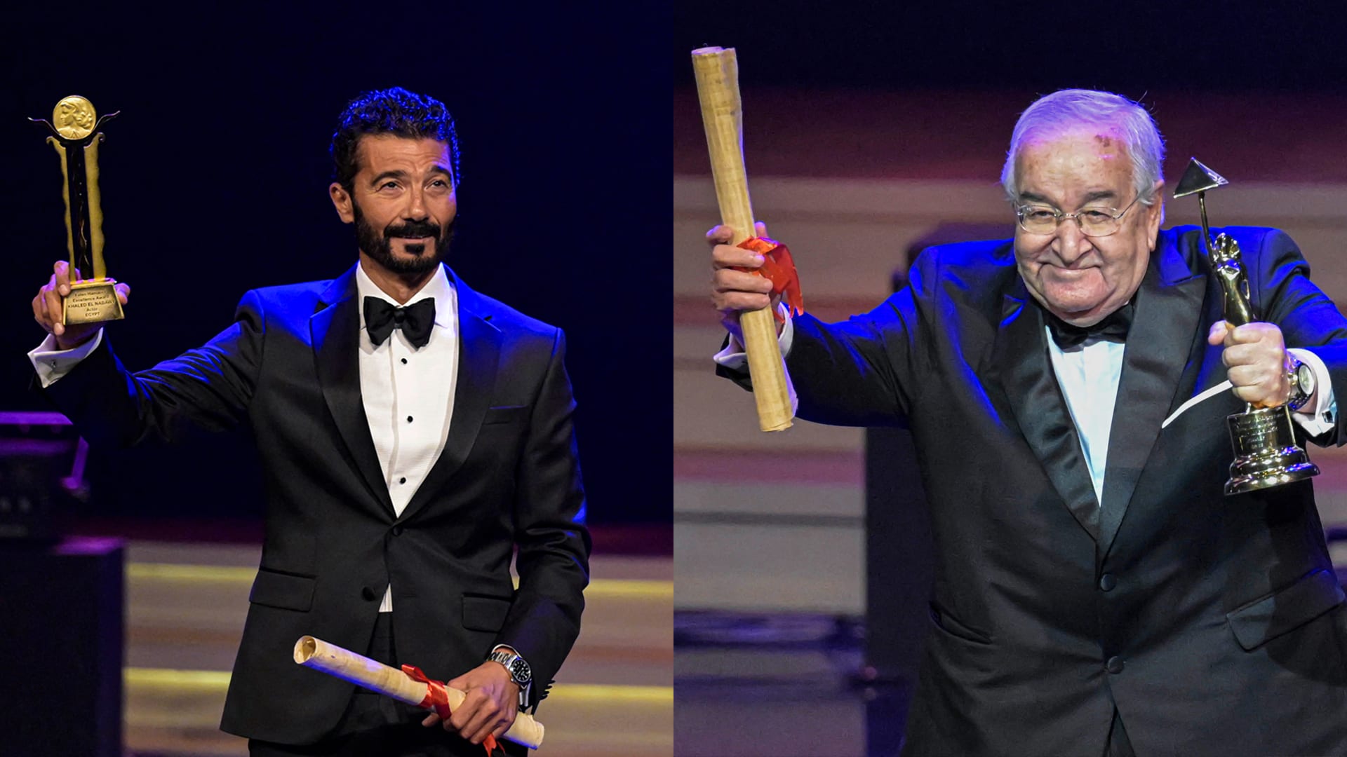 بدورته الـ 46.. مهرجان "القاهرة السينمائي" يكرم خالد النبوي ومحمدعبدالعزيز