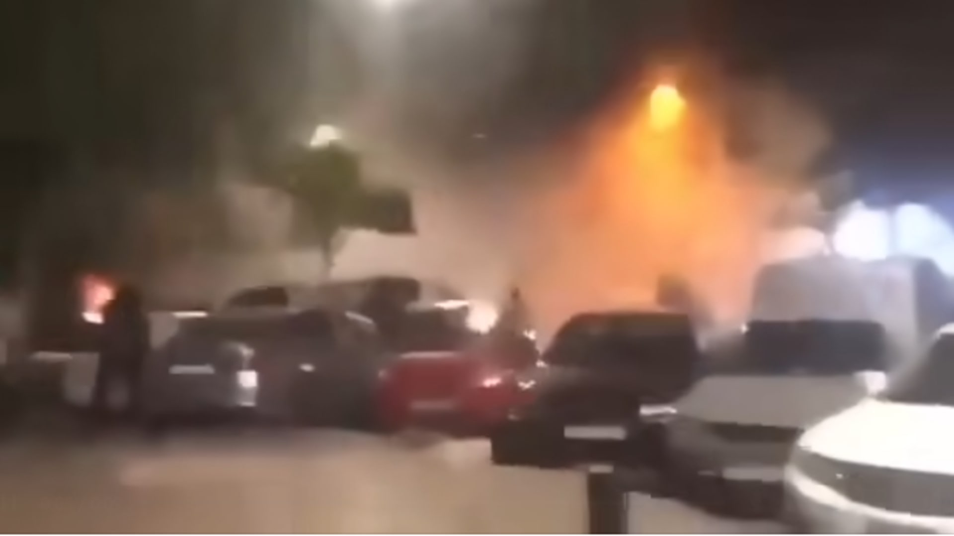 فيديو متداول "للحظات الأولى لانفجار منطقة المزة في دمشق".. هذه حقيقته